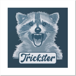 Raccoon Trickster Posters and Art